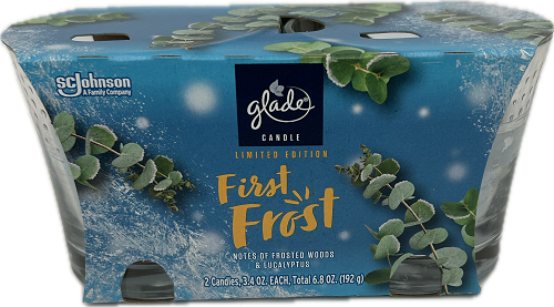 GLADE CANDLE FROST 2ct 3.4oz US