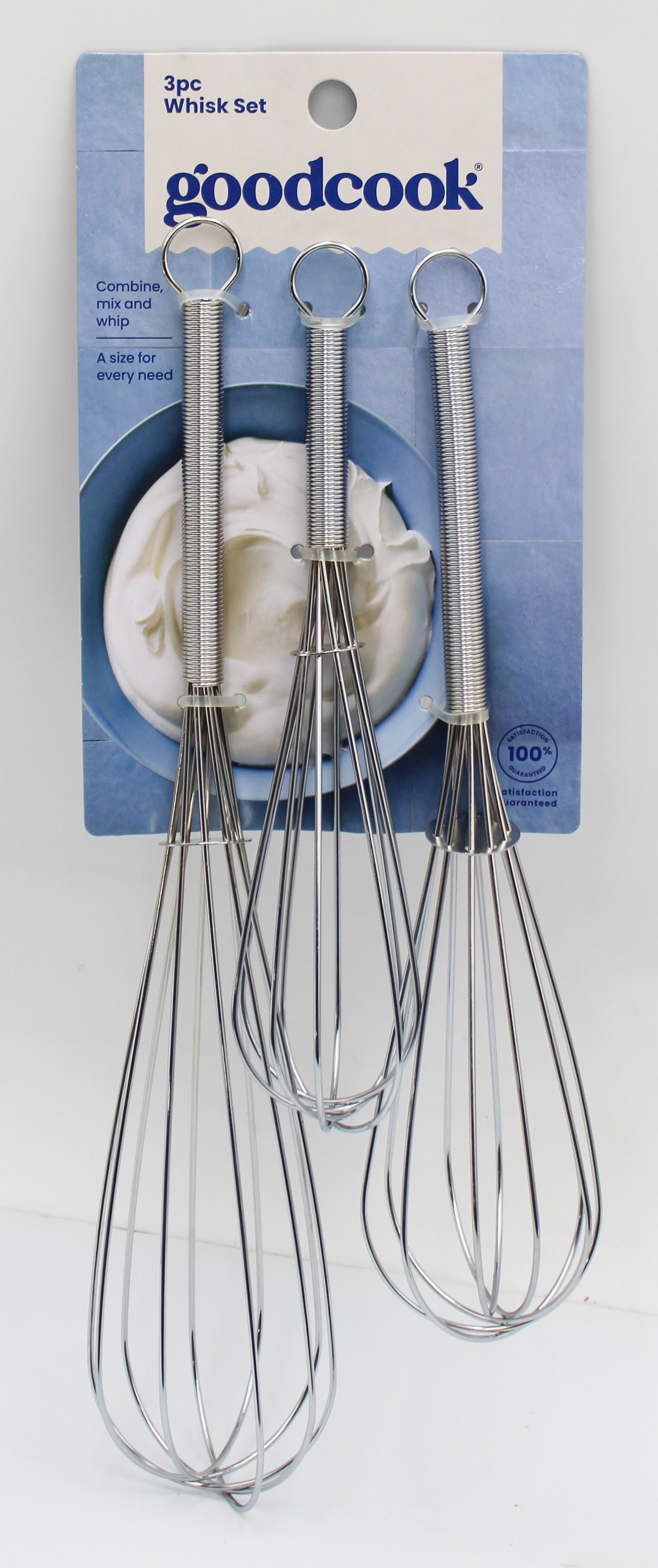 3PC WHISK SET - 8in, 10in, 12in