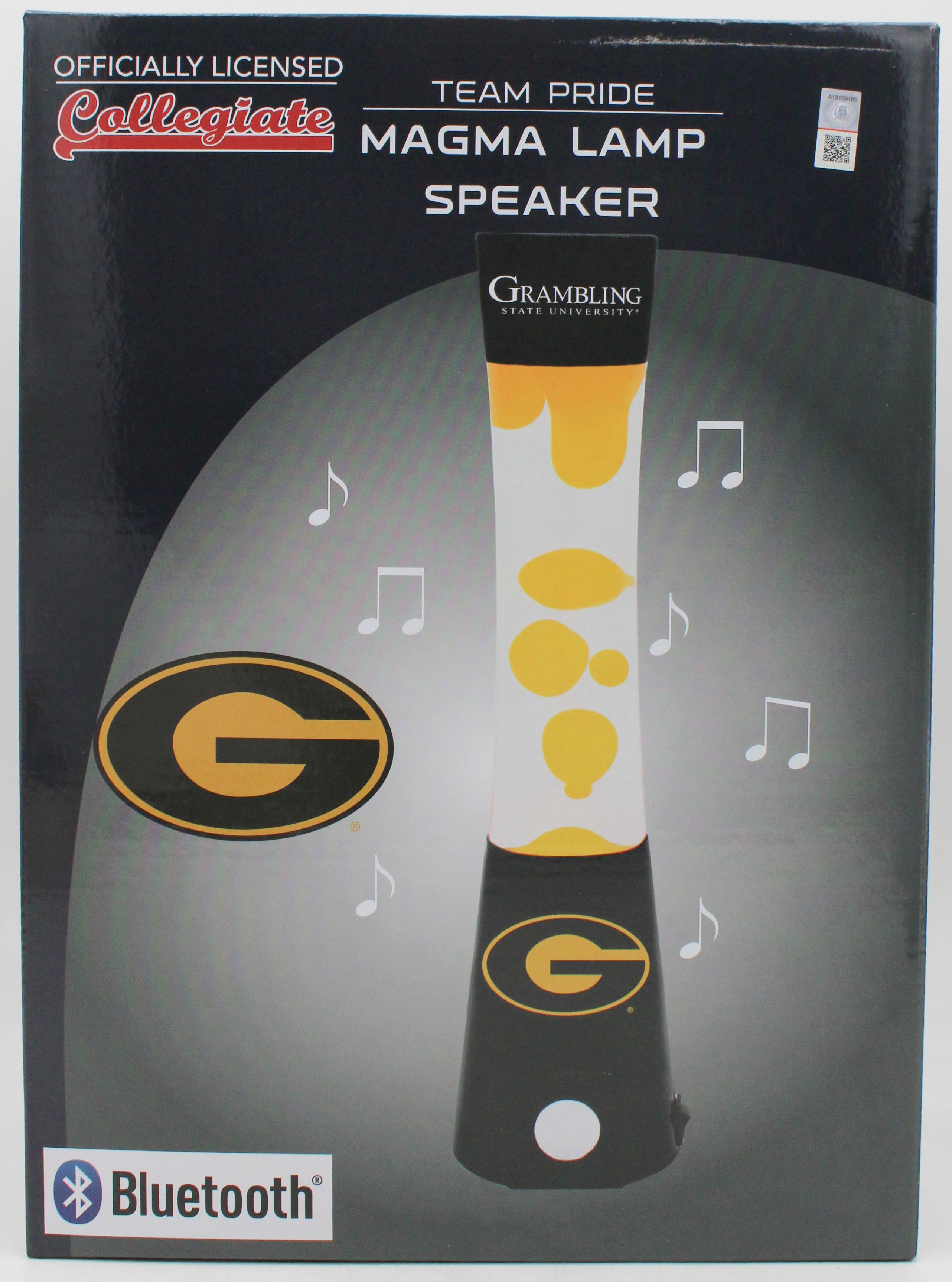 NCAA GRAMBLING STATE TIGERS LAVA LAMP SPEAKER 16.5"