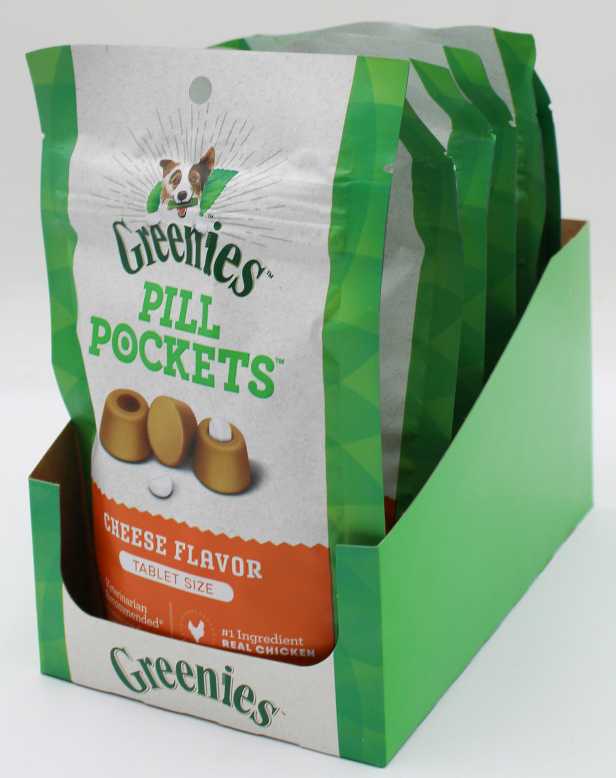 GREENIES PILL POCKETS CHICKEN 3.2oz BB 4/18/27