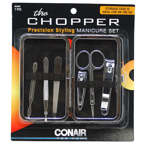 MENS MANICURE SET 7PC W/CASE-NI