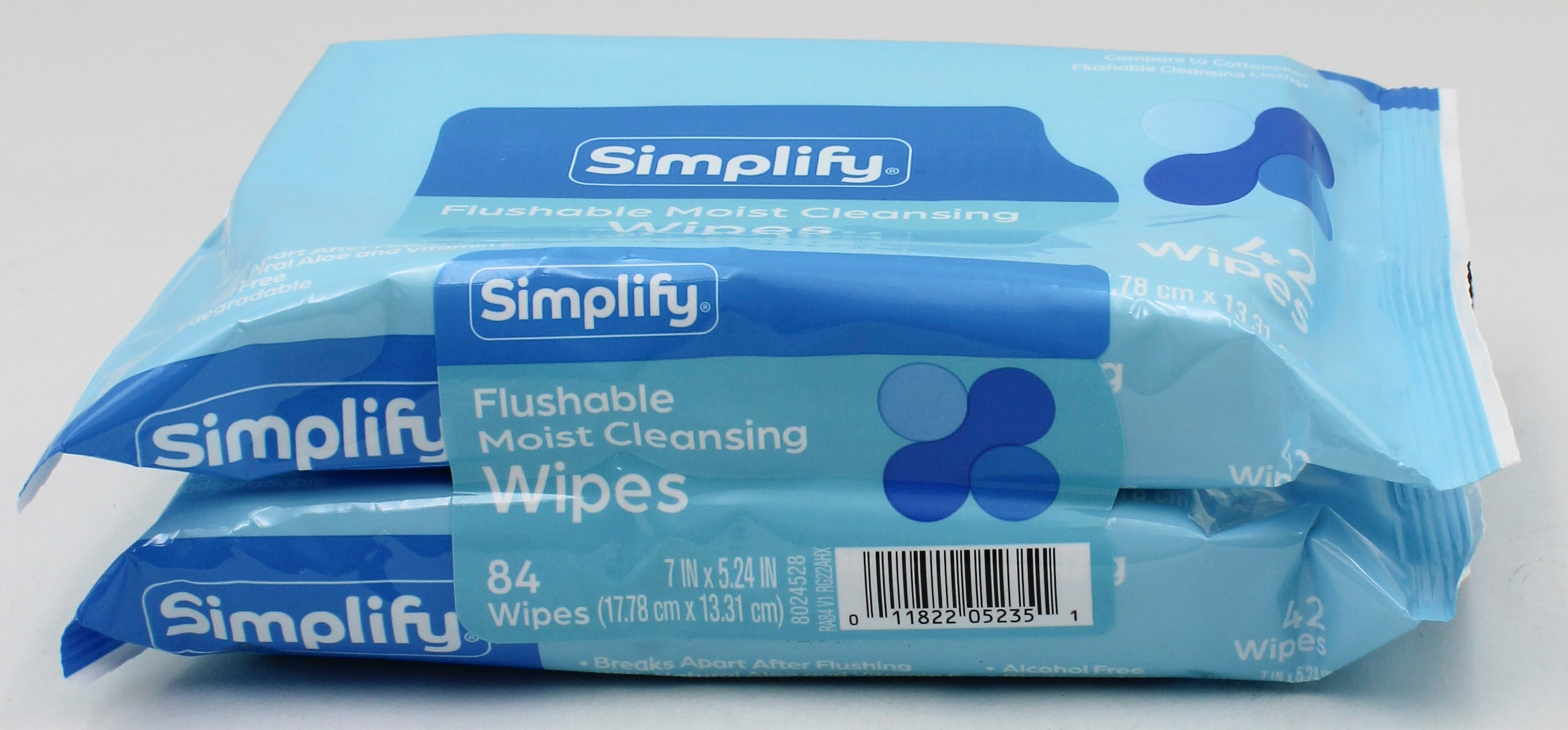 RITE AID 42ct MOIST WIPES  2PK