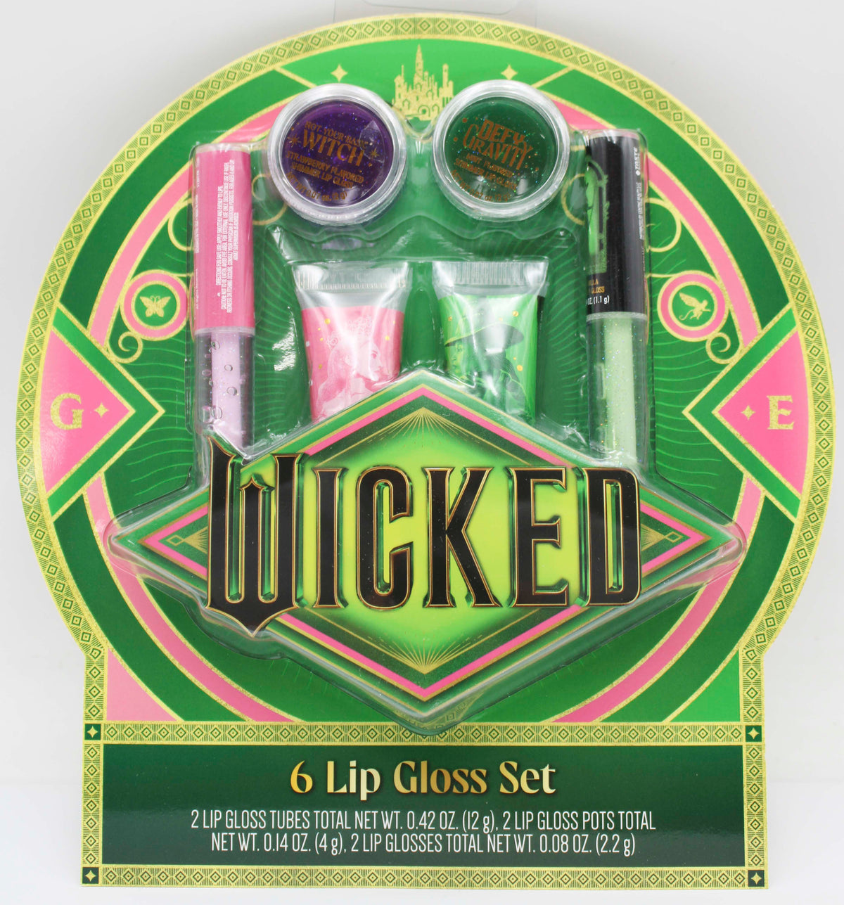 WICKED 6ct  LIP GLOSS SET NI
