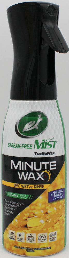 SP TURTLE WAX STREAK FREE MIST MINUTE WAX 20oz