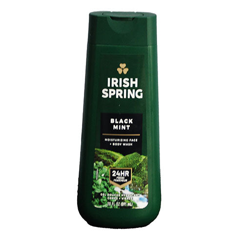IRISH SPRING MENS BODY WASH 20OZ-BLACK MINT NI