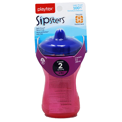 SP PLYTEX SPILL CUP 9M/9oz ASST CLR