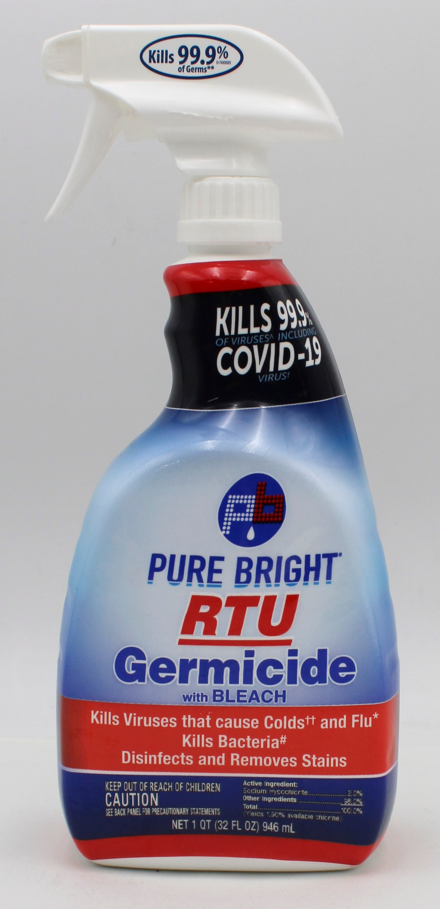 32OZ PURE BRIGHT GERMICIDE W/BLEACH NI