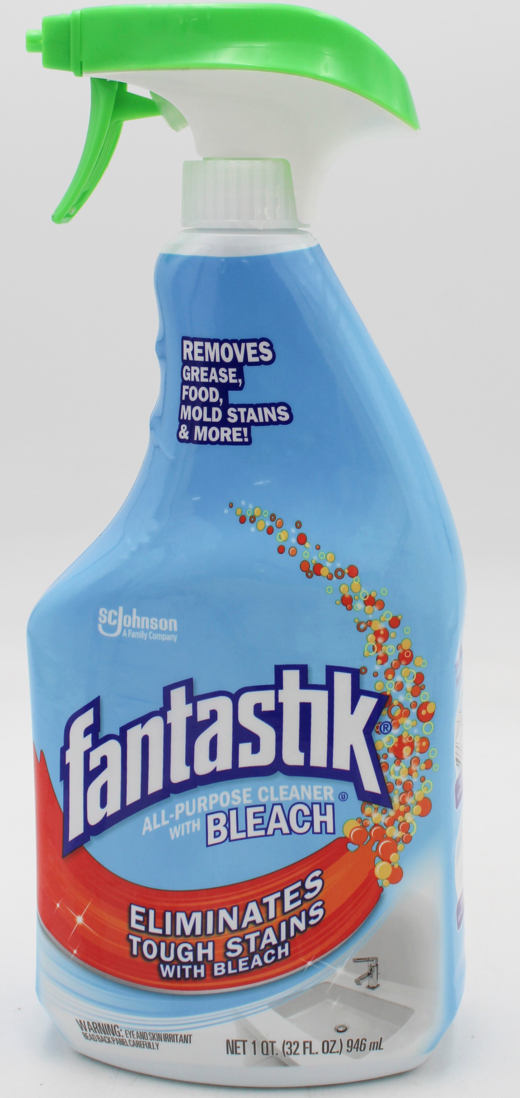 SP FANTASTIK ALL PURPOSE.CLEANER WITH BLEACH 32oz