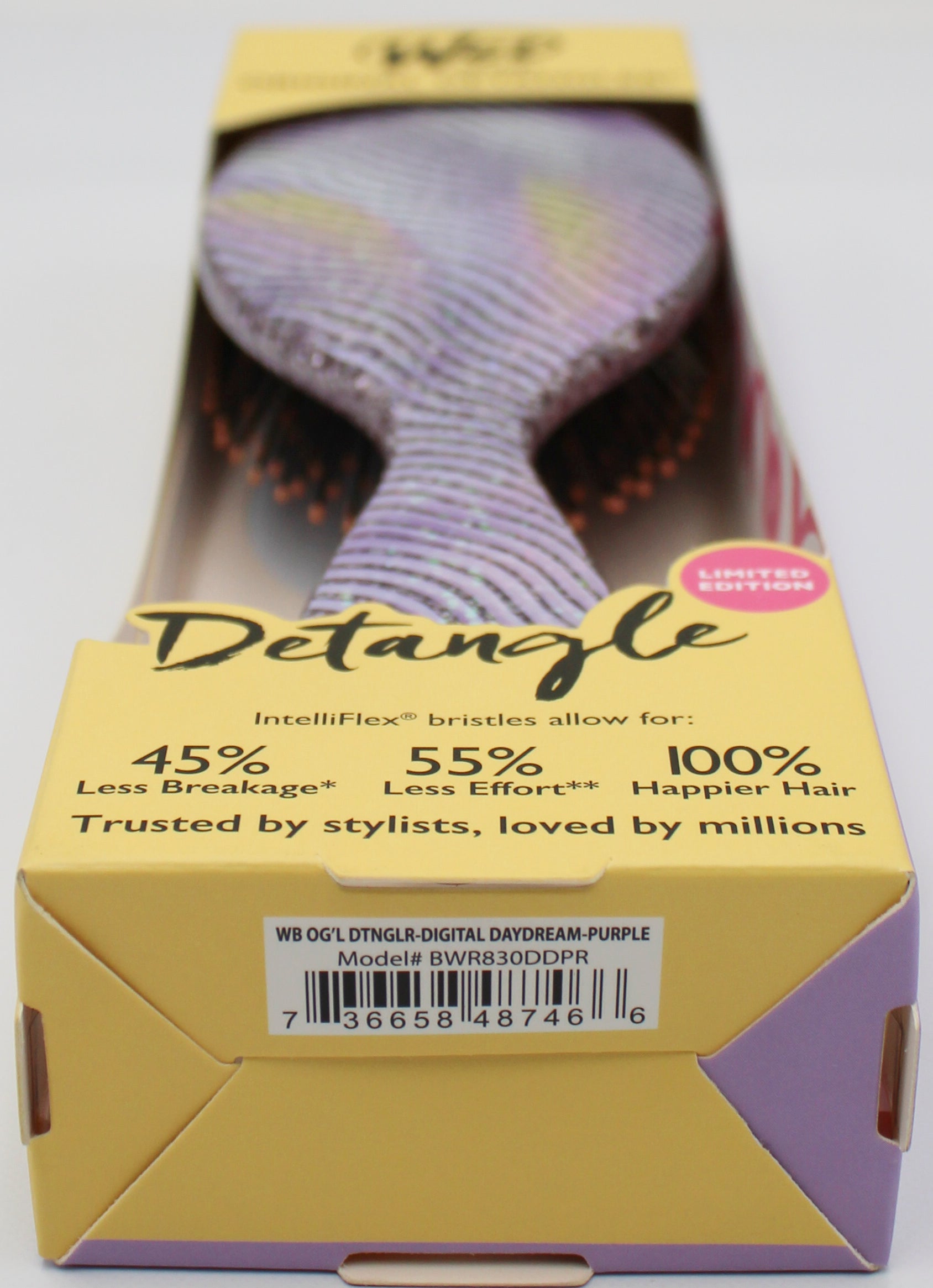 WET BRUSH  DETANGLER DIGITAL DAYDREAM PURPLE NI