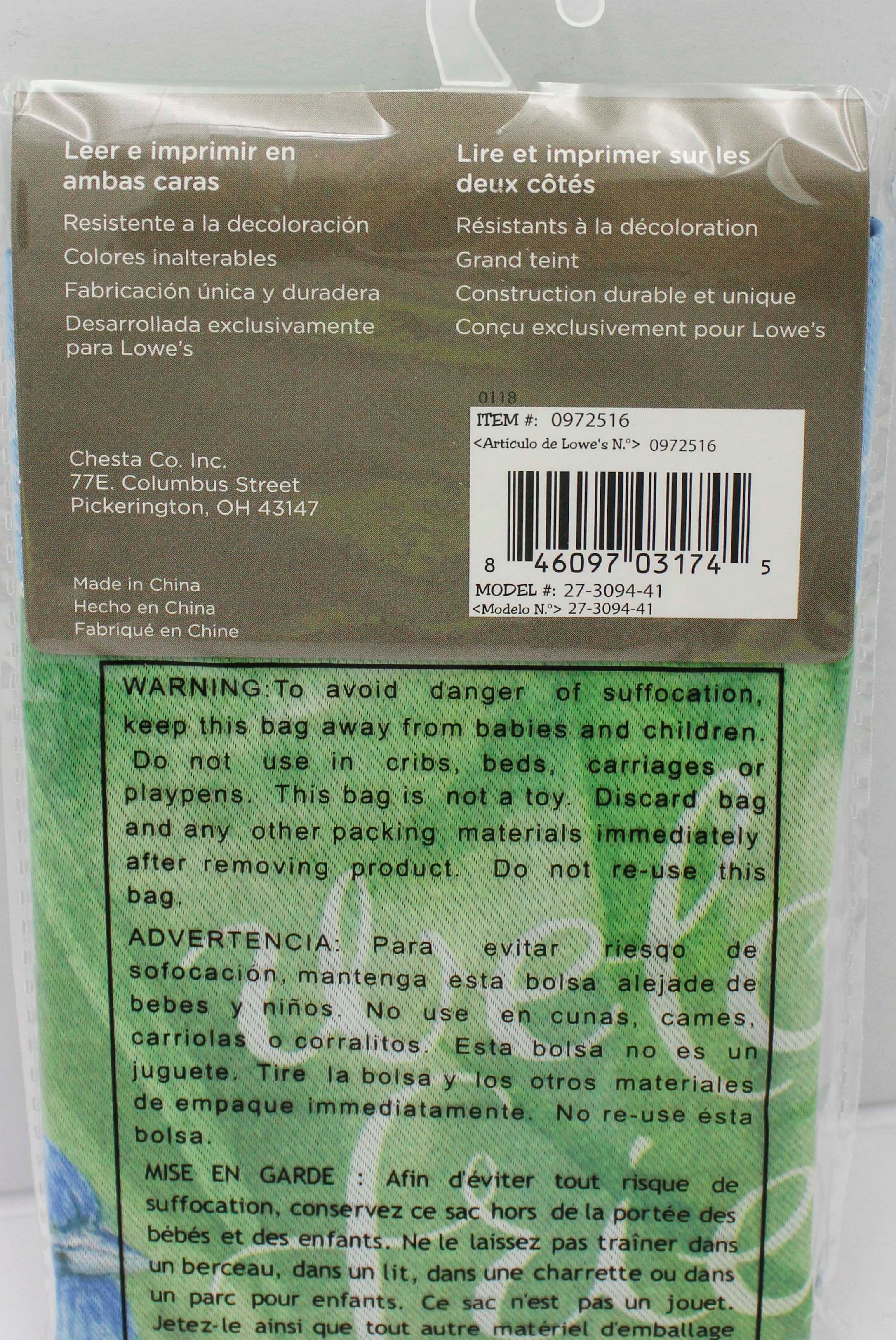 GARDEN FLAG - CERULEAN WARBLES 12.5in X 18in