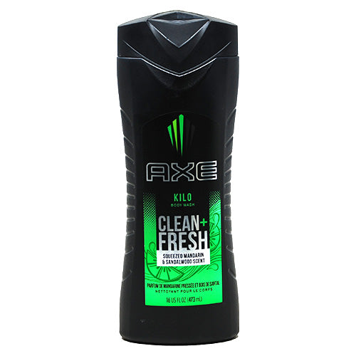 AXE BODY WASH 16oz-KILO MANDARIN & SANDALWOOD