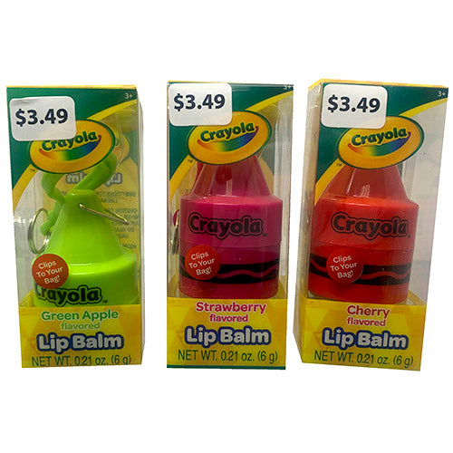 CRYOLA LIPBALM .21oz($3.49)ASST