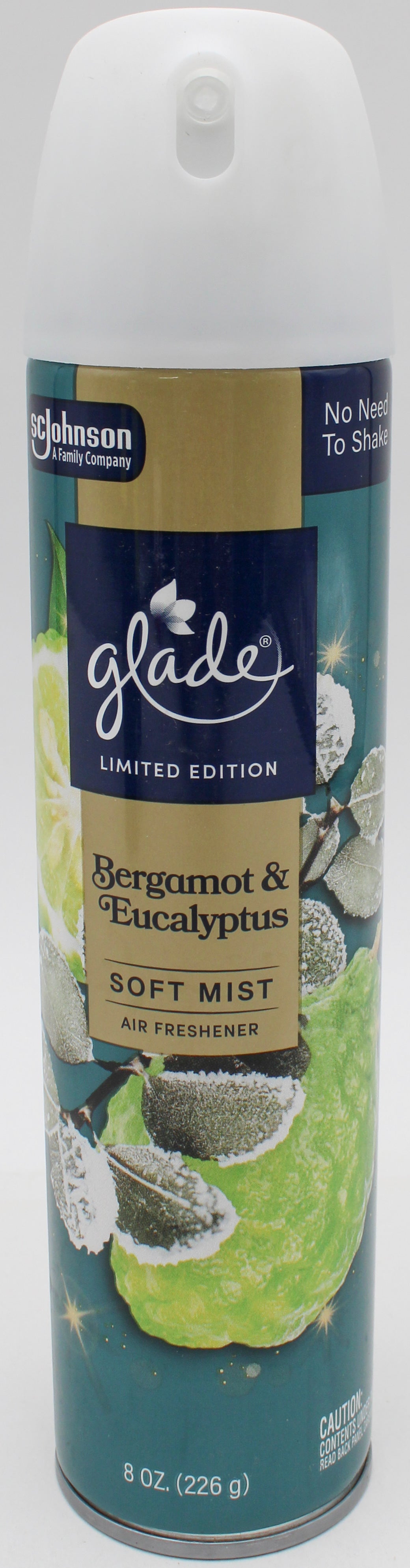 GLADE AEROSOL SPRAY BERGAMOT & EUCALYPTUS 8.0oz US