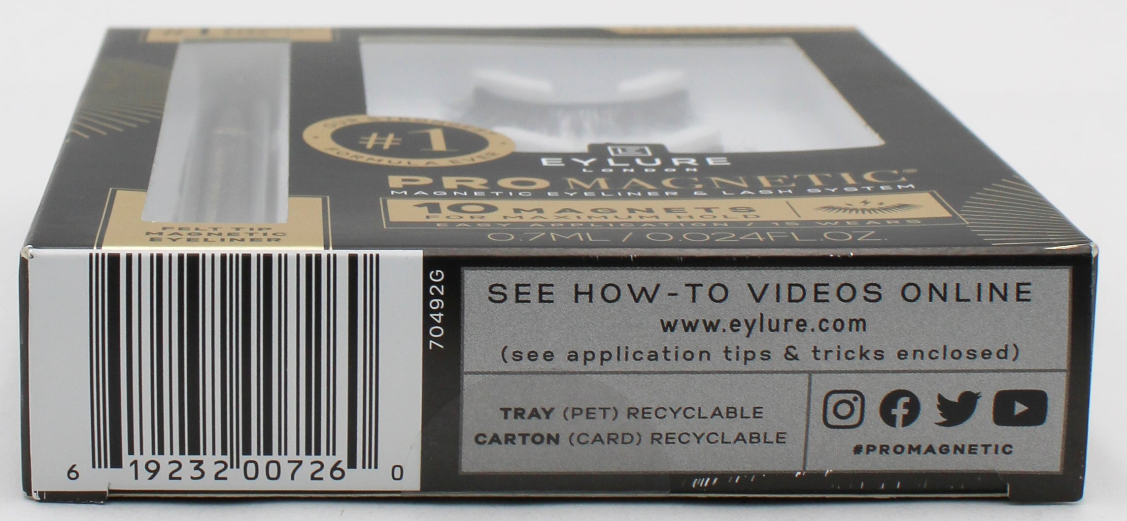 SP EYLURE PRO MAGNETIC MANETIC EYELINER & LASH SYSTEM