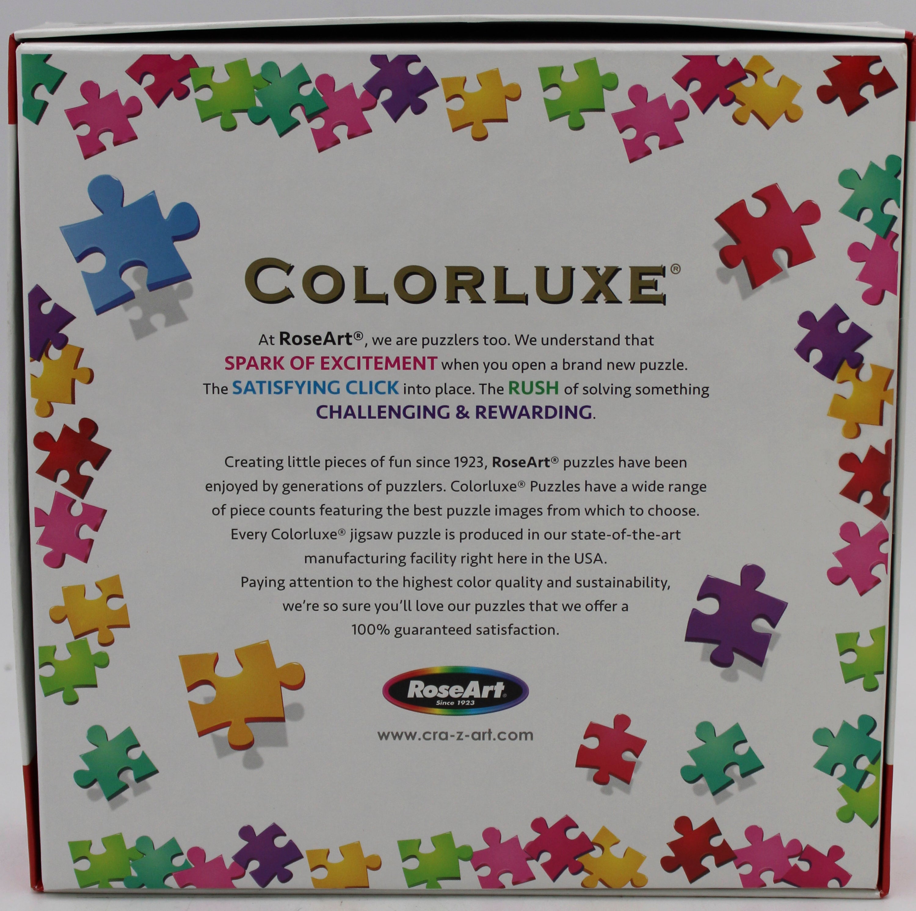 CRA-Z-ART COLORLUXE AMERICANA PUZZLE PIN WHEEL BAY 500PC