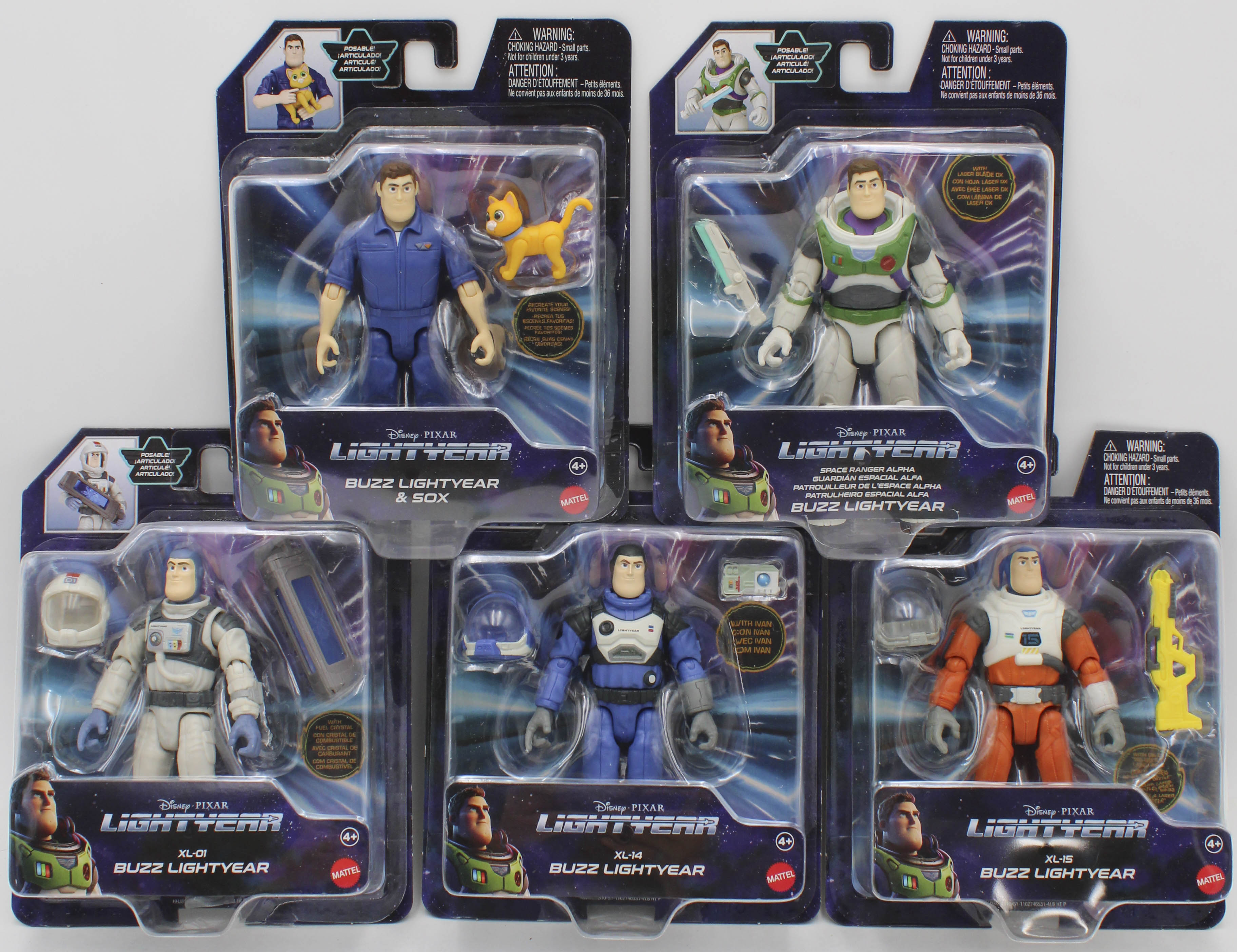 DISNEY PIXAR LIGHTYEAR CORE 5" FIGURE - ASSORTED