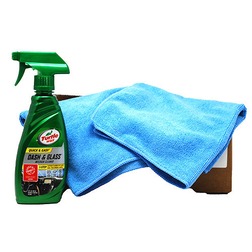 DASH/GLASS 12oz W/2 TOWELS(BR.BOX)