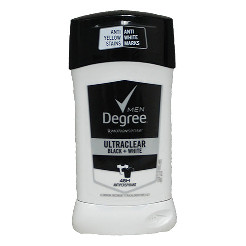 DEGREE MEN DEO ULTRA CLEAR BLK+WHT-2.7oz EXP 12/07/23
