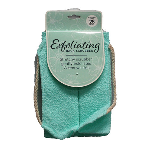 EVRIHOLDER STRETCHY EXFOLIATING BACK SCRUB NI