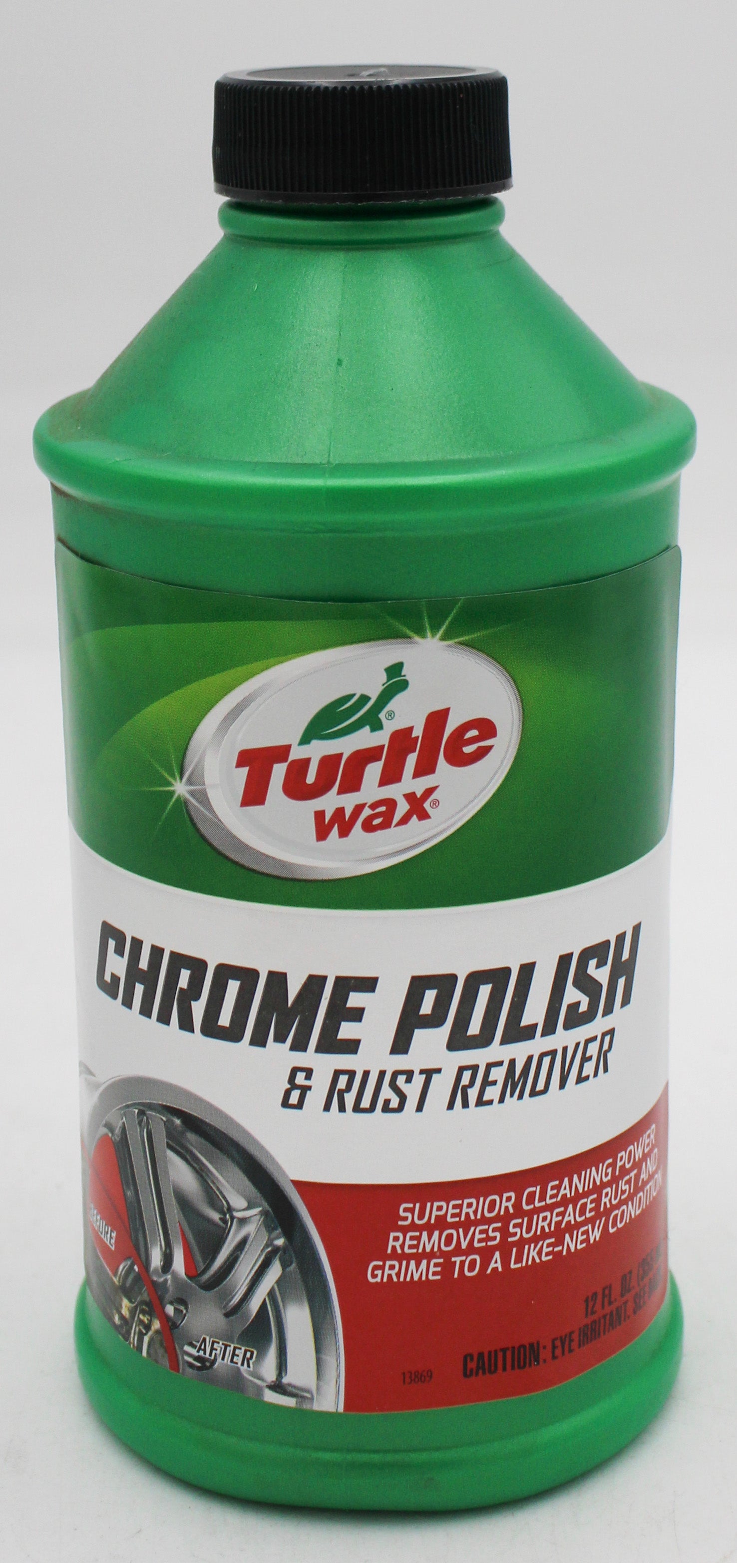 SP TURTLE WAX CHROME POLISH & RUST REMOVER 12oz