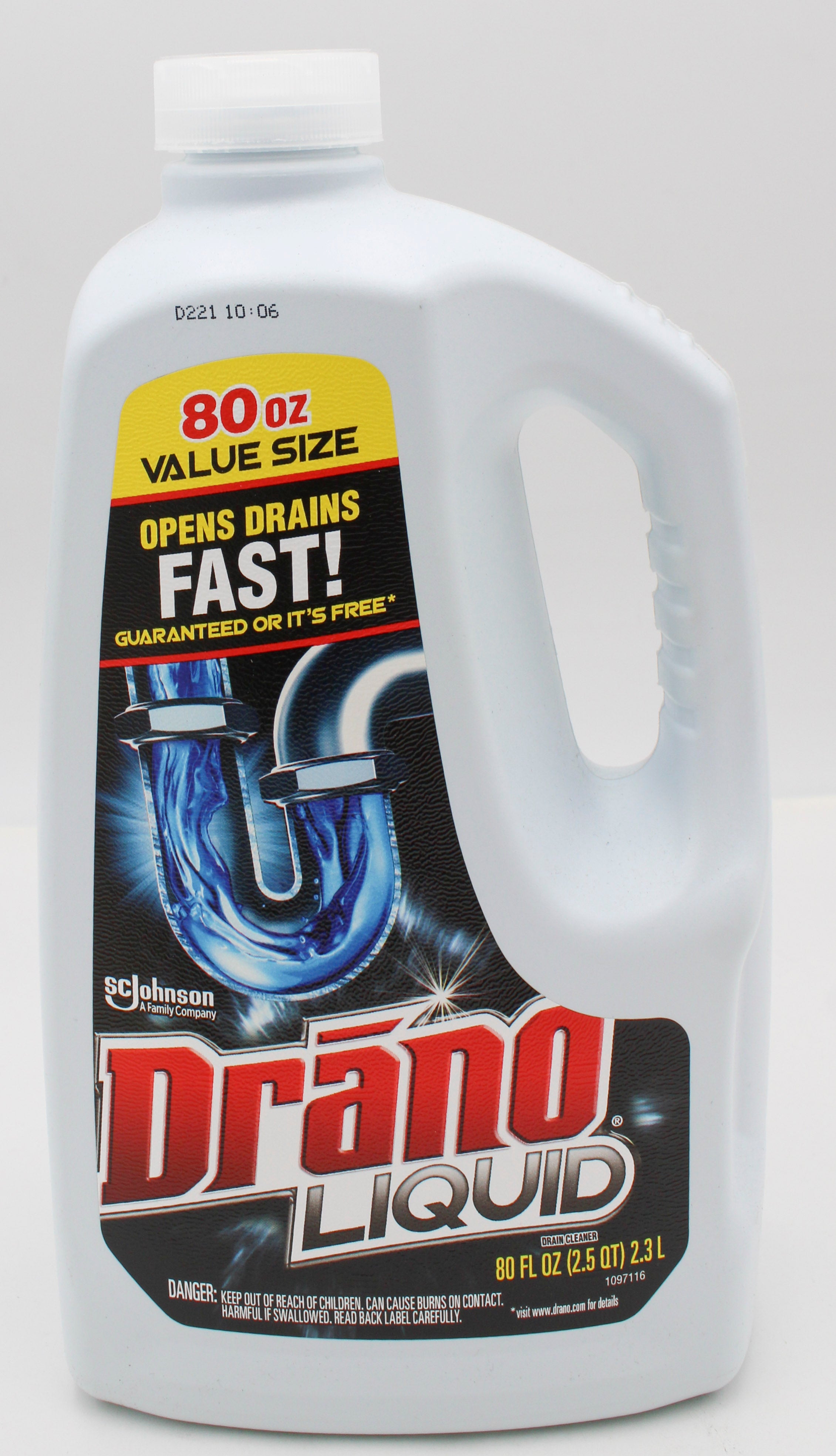 Drano Liquid Drain Cleaner 80oz Wholesale