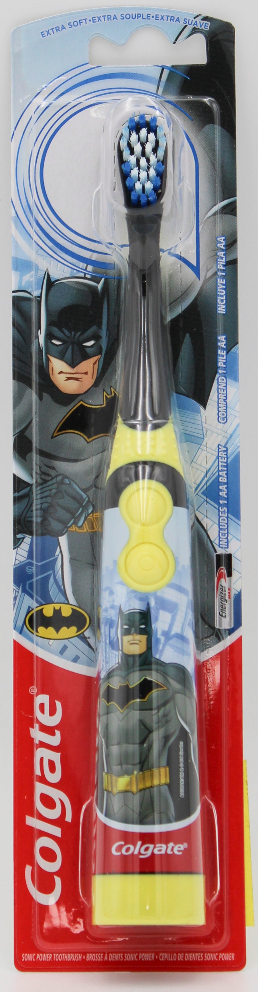 COLGATE KIDS BATTERY POWERED TOOTHBRUSH BATMAN - SOFT NI