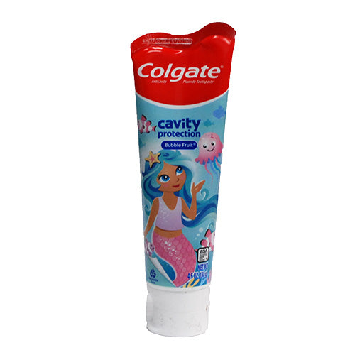 COLGATE KIDS TOOTHPASTE MERMAID 4.6OZ-EXP 6/24-BUBBLE FRUIT NI