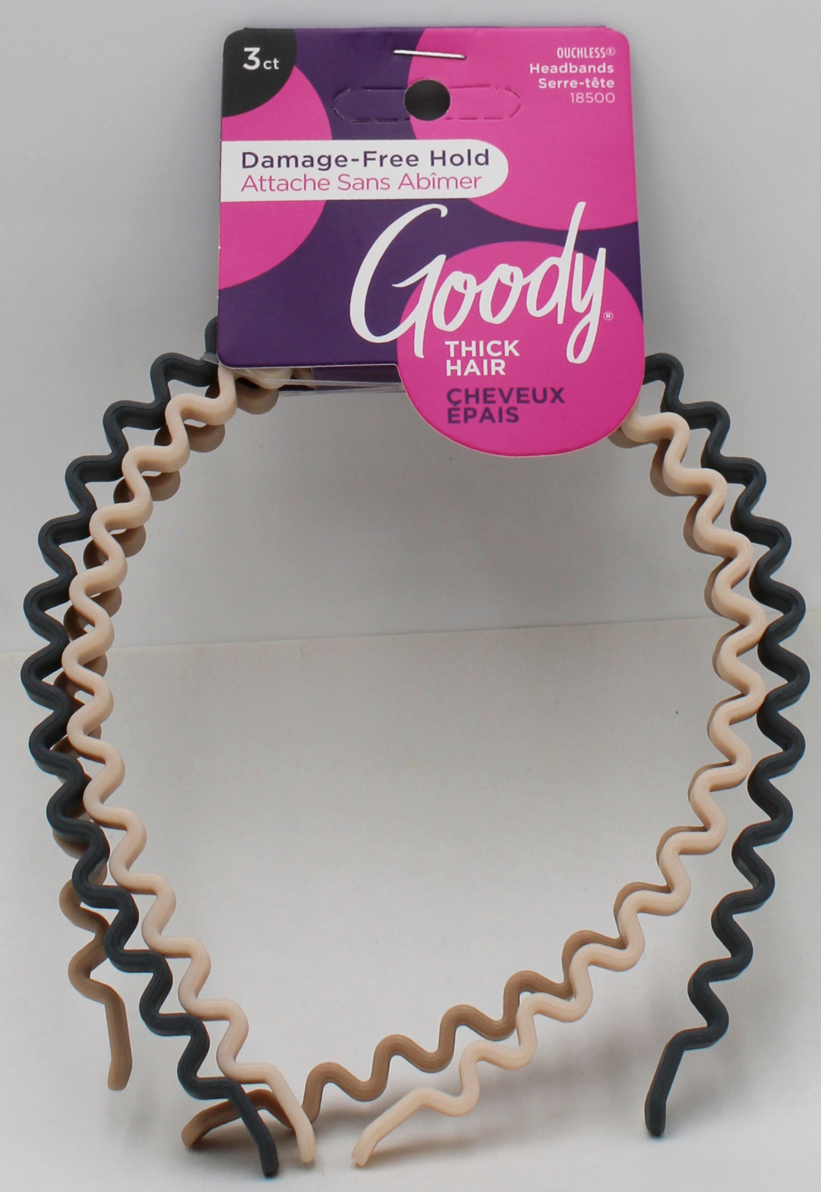 GOODY HEADBAND ZIGZAG 3ct NI