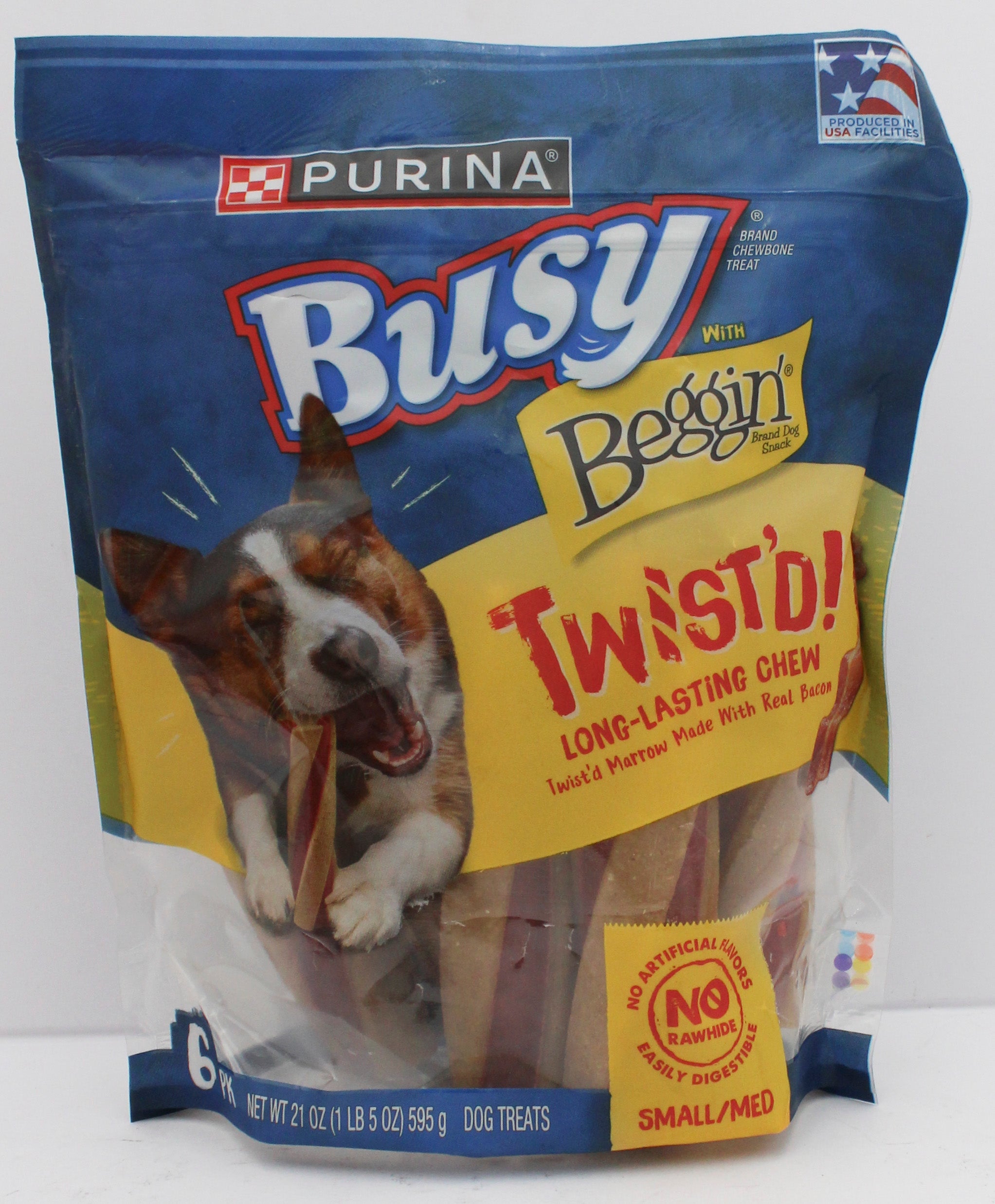 PURINA BUSY TWIST'D S/M 21oz EXP 6.30.26 NI