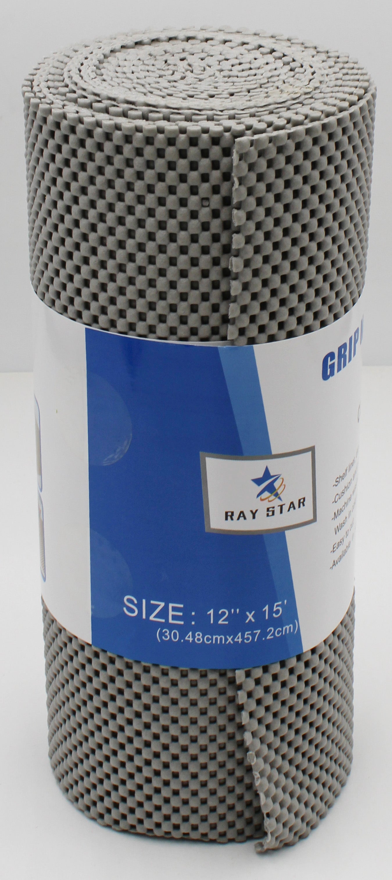 12x180" GRAY SHELF LINER