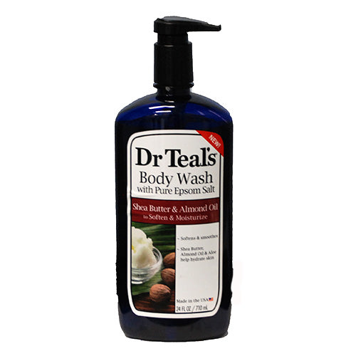 SP DR TEALS 24oz BODY WASH - SHEA BUTTER & ALMOND OIL