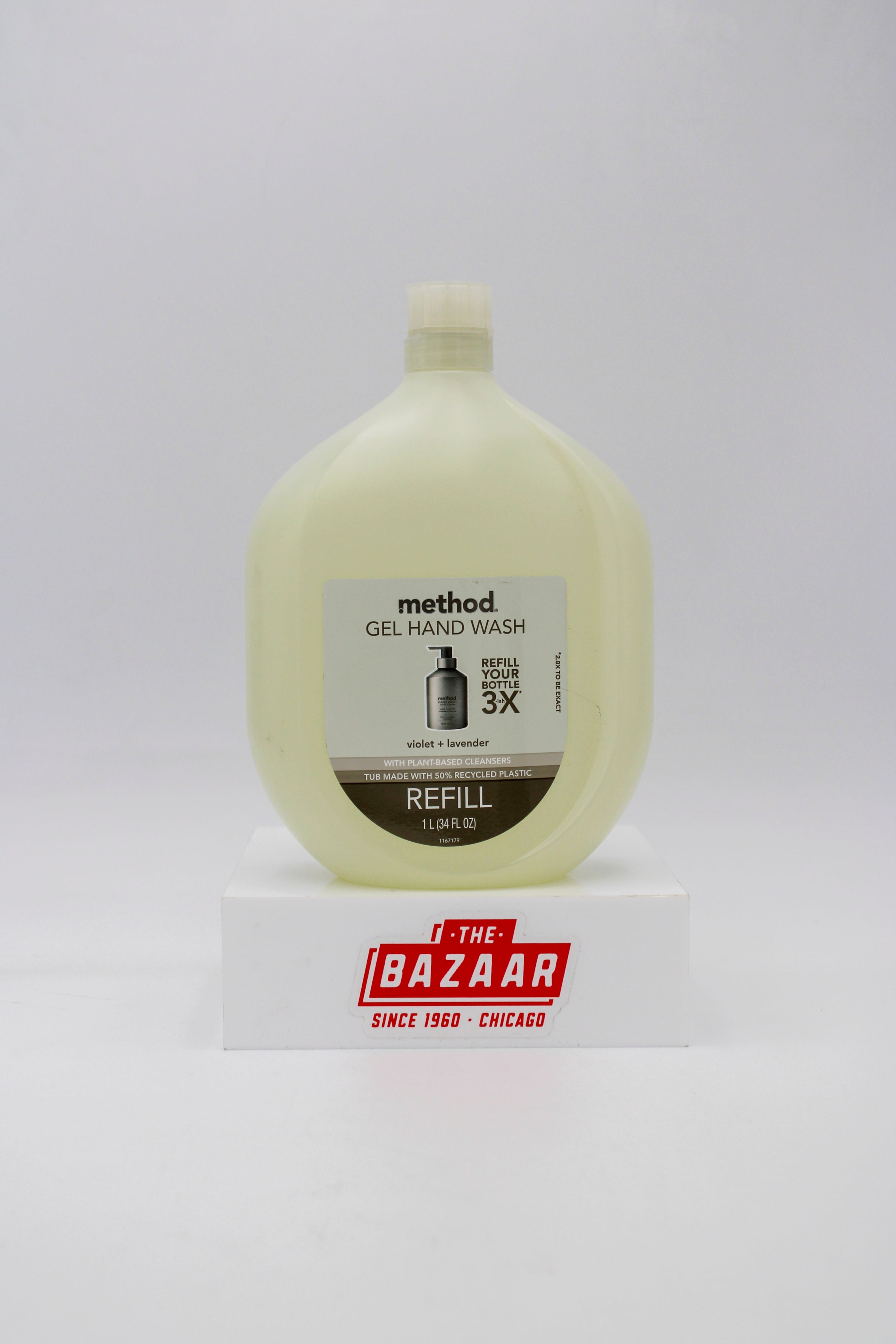 SP METHOD GEL HAND WASH VIOLET + LAVENDER REFILL 34oz