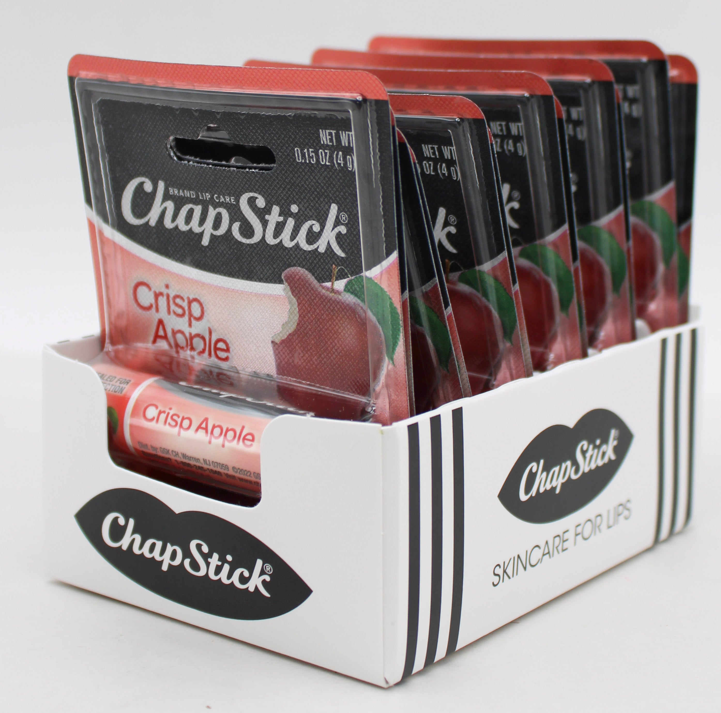 CHAPSTICK CARDED CRISP APPLE .15oz 2/29/2028