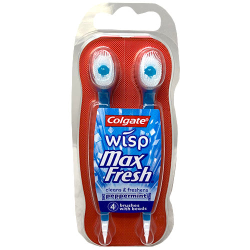 WISP MINI BRUSH 4CT-PPRMNT(2/22)NI