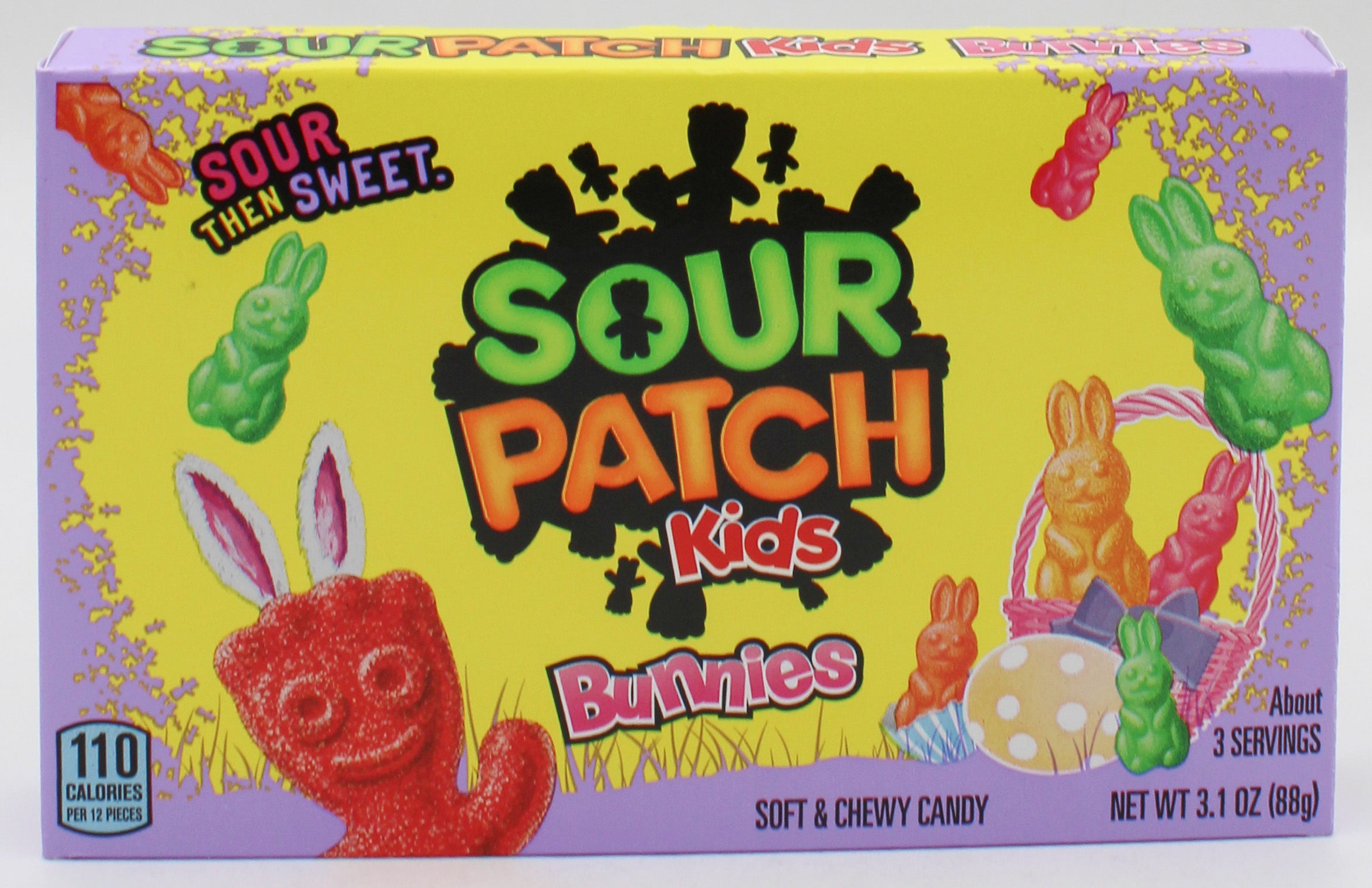 SOUR PATCH KIDS BUNNIES THEATRE BOX 3.1 Oz BB 11/18/26