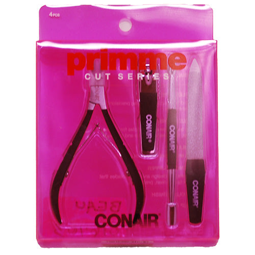 CONAIR PRIMME NAIL GROOMING KIT 4PC-NI