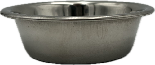 STAINLESS STEEL 8OZ. CAT DISH