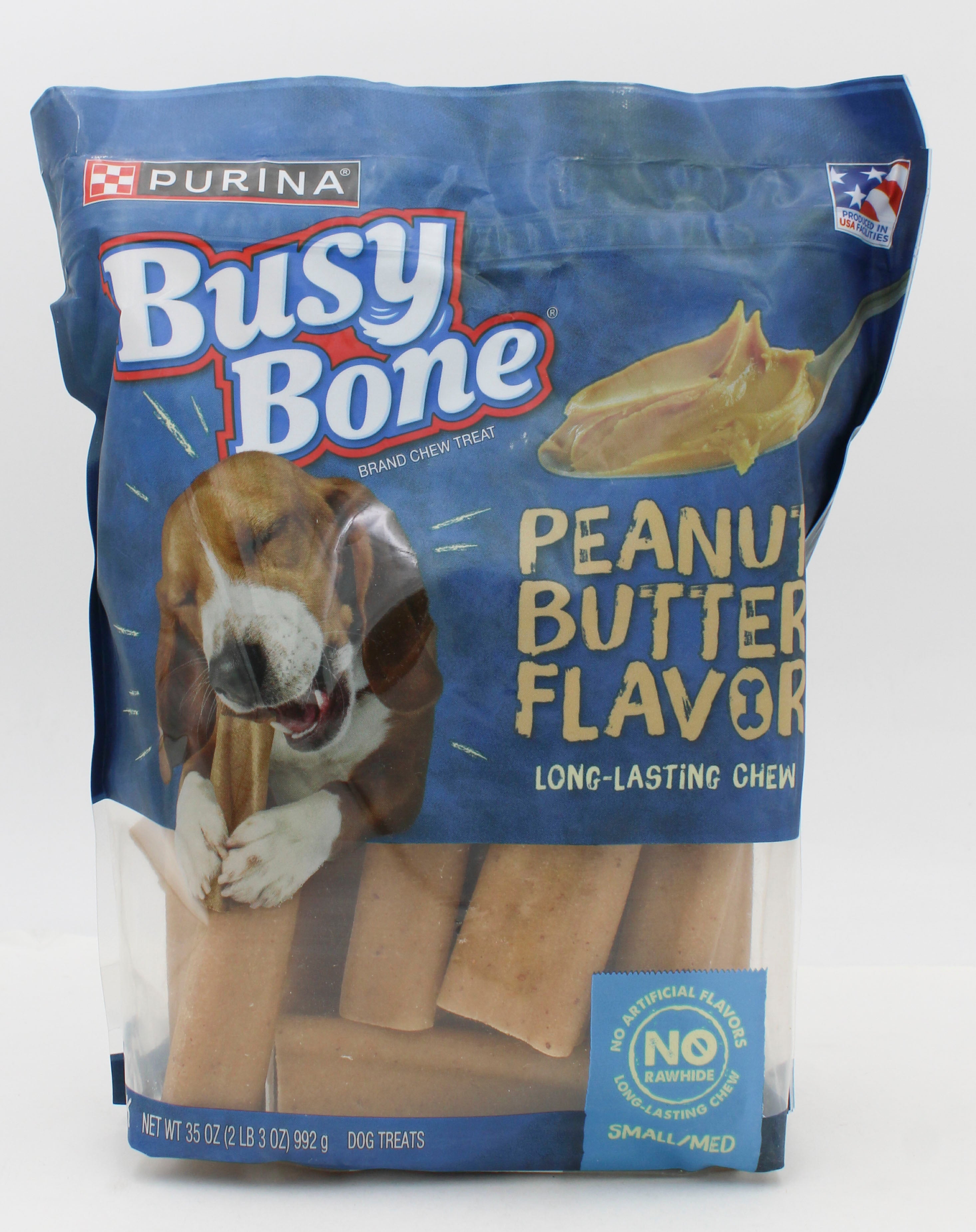 BUSY BONE PEANUT BUTTER 35oz BB 8.31.26 NI