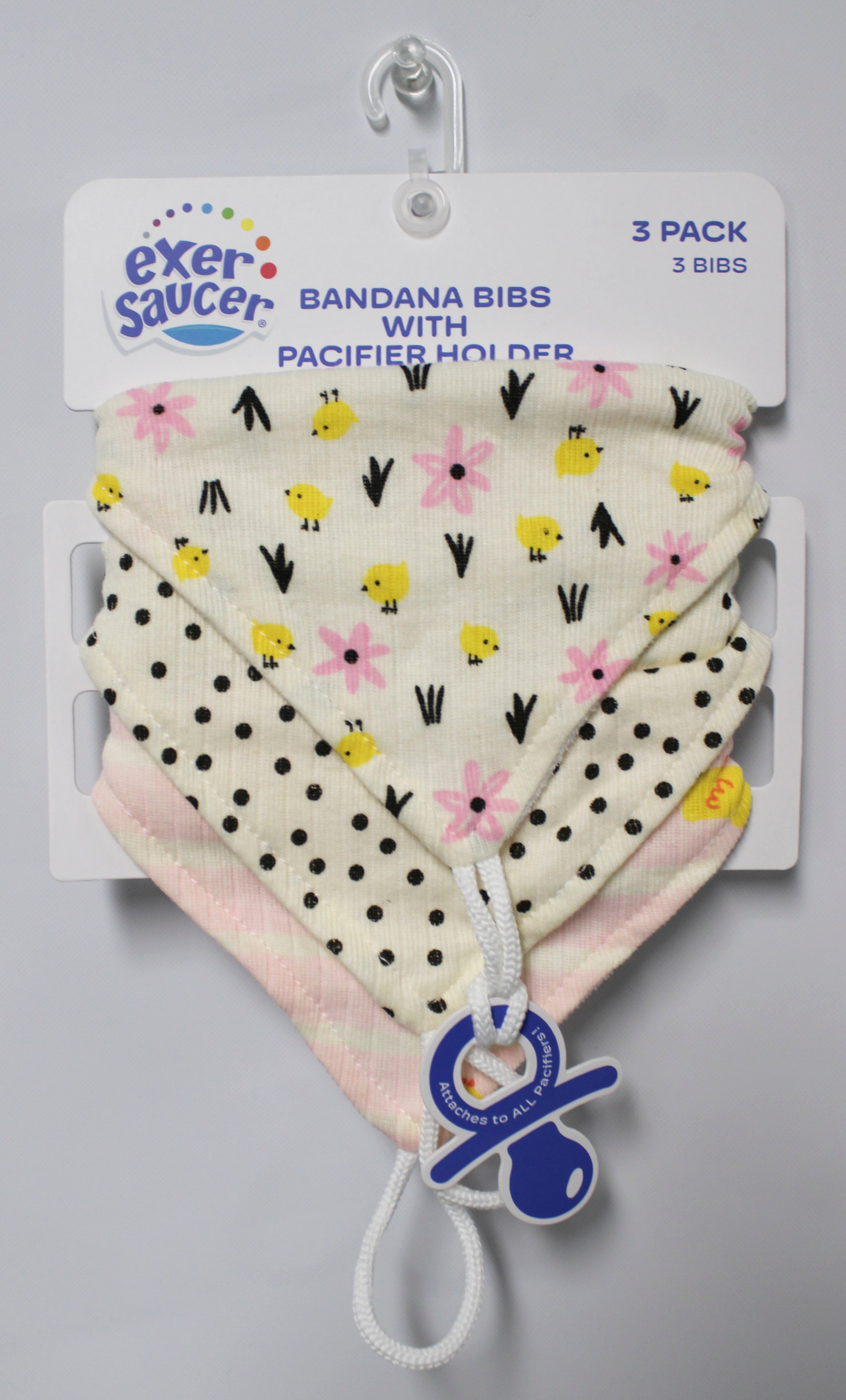 3PK Bandana Bibs - Lion Design, Baby, 3-Pack