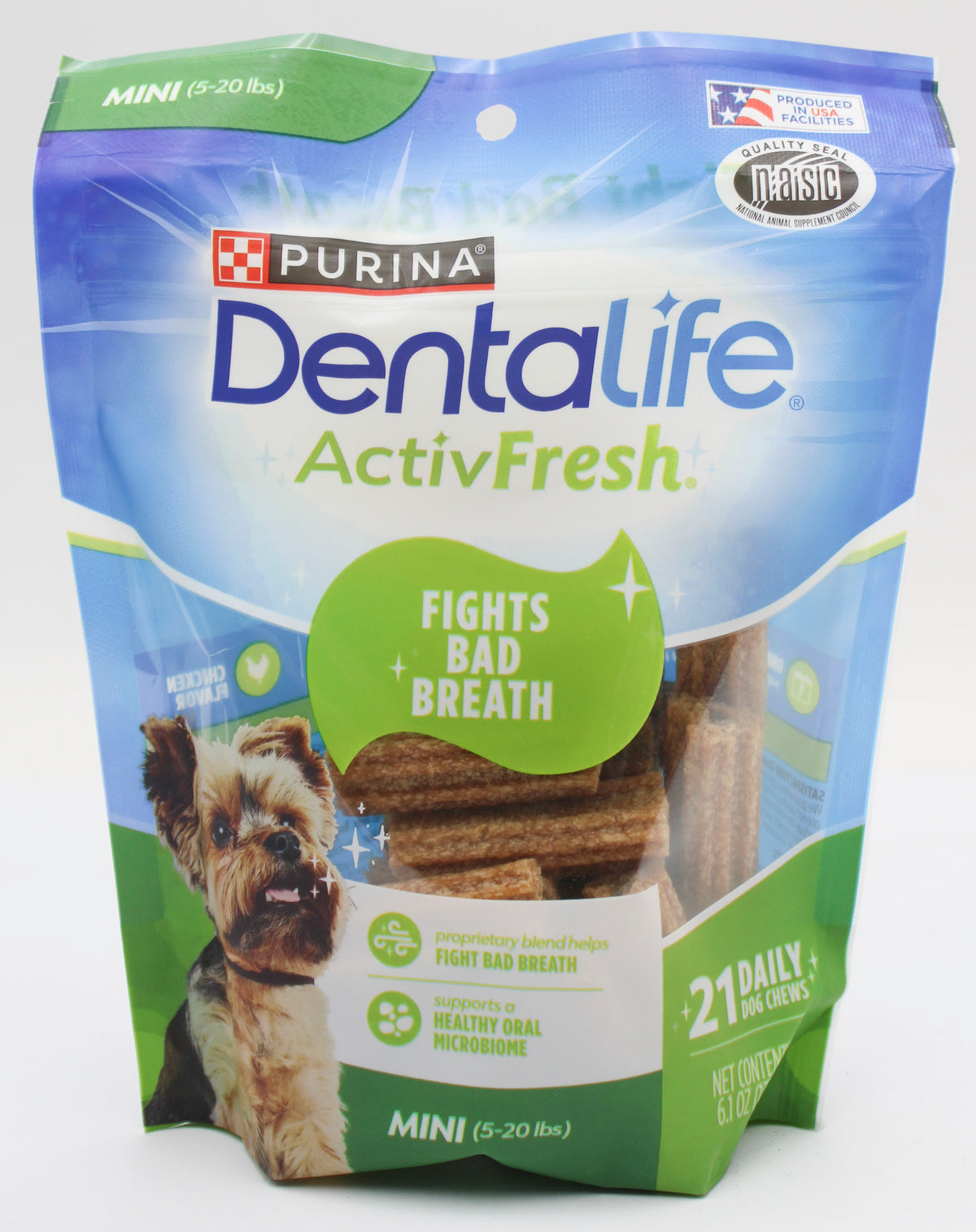 PURINA DENTALIFE VARIETY PACK DOG TREATS 9CT 6.1oz. BB 2/28/27 NI