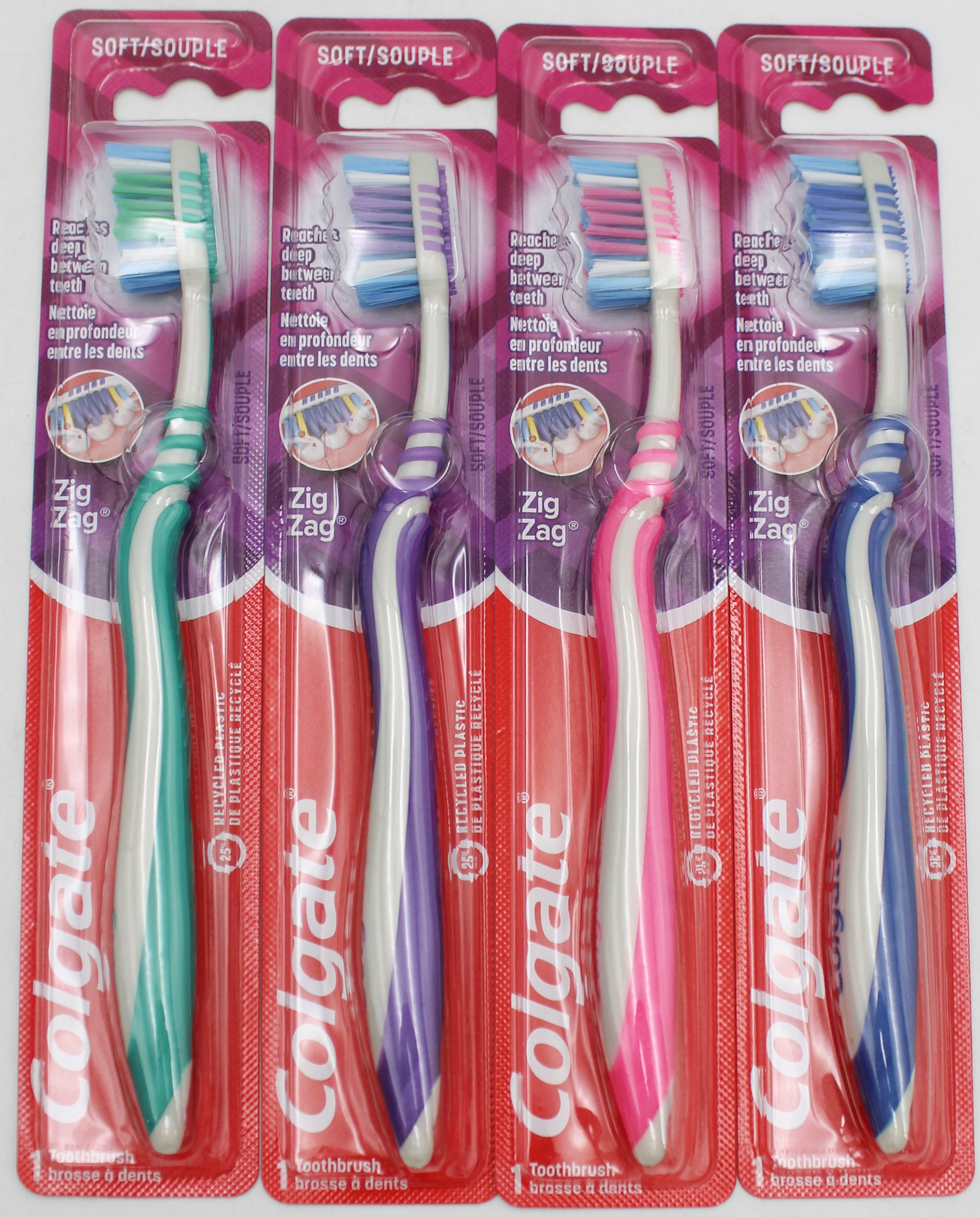 COLGATE ZIGZAG DEEP CLEAN TOOTHBRUSH - 1ct SOFT NI