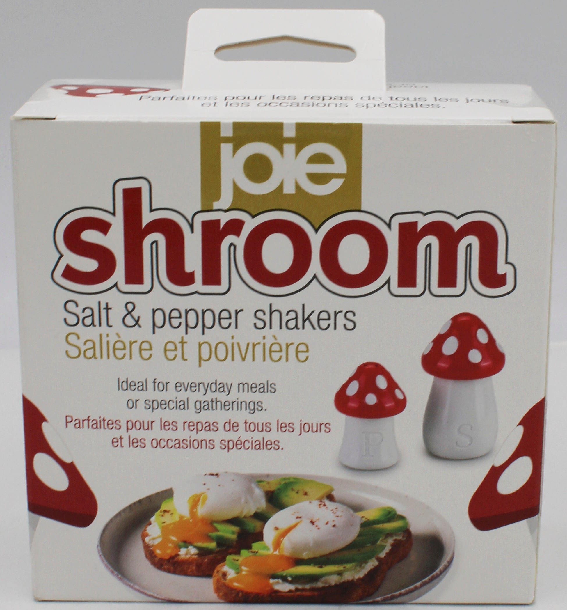 MUSHROOM SALT AND PEPPER SHAKERS NI