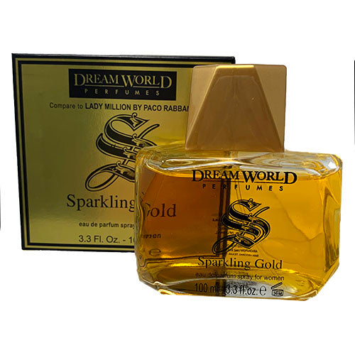 WMN PARFUM 3.3oz-SPRKL GLD/LDY MLLN