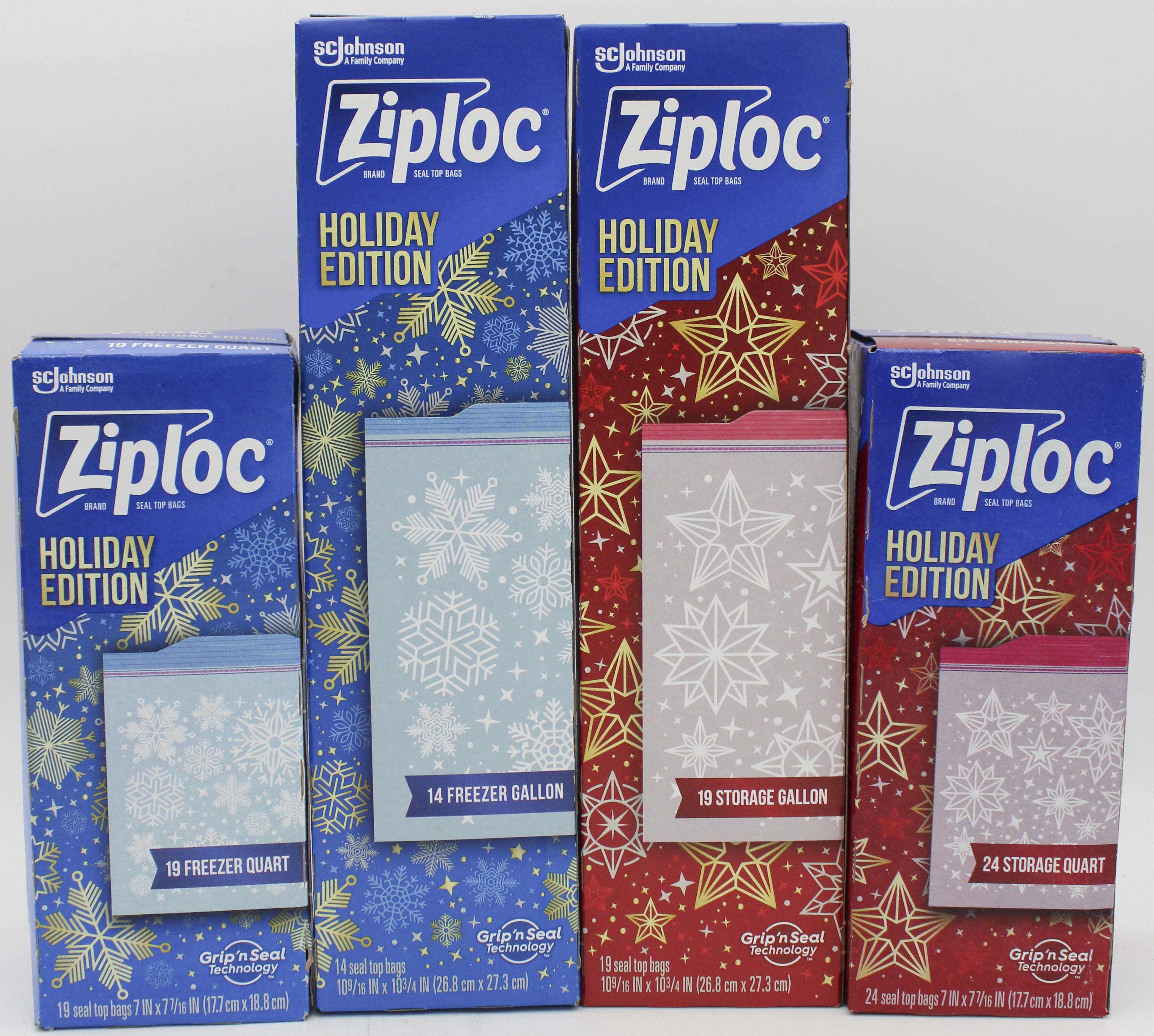 ZIPLOC HOLIDAY BAGS MIXED PPK US