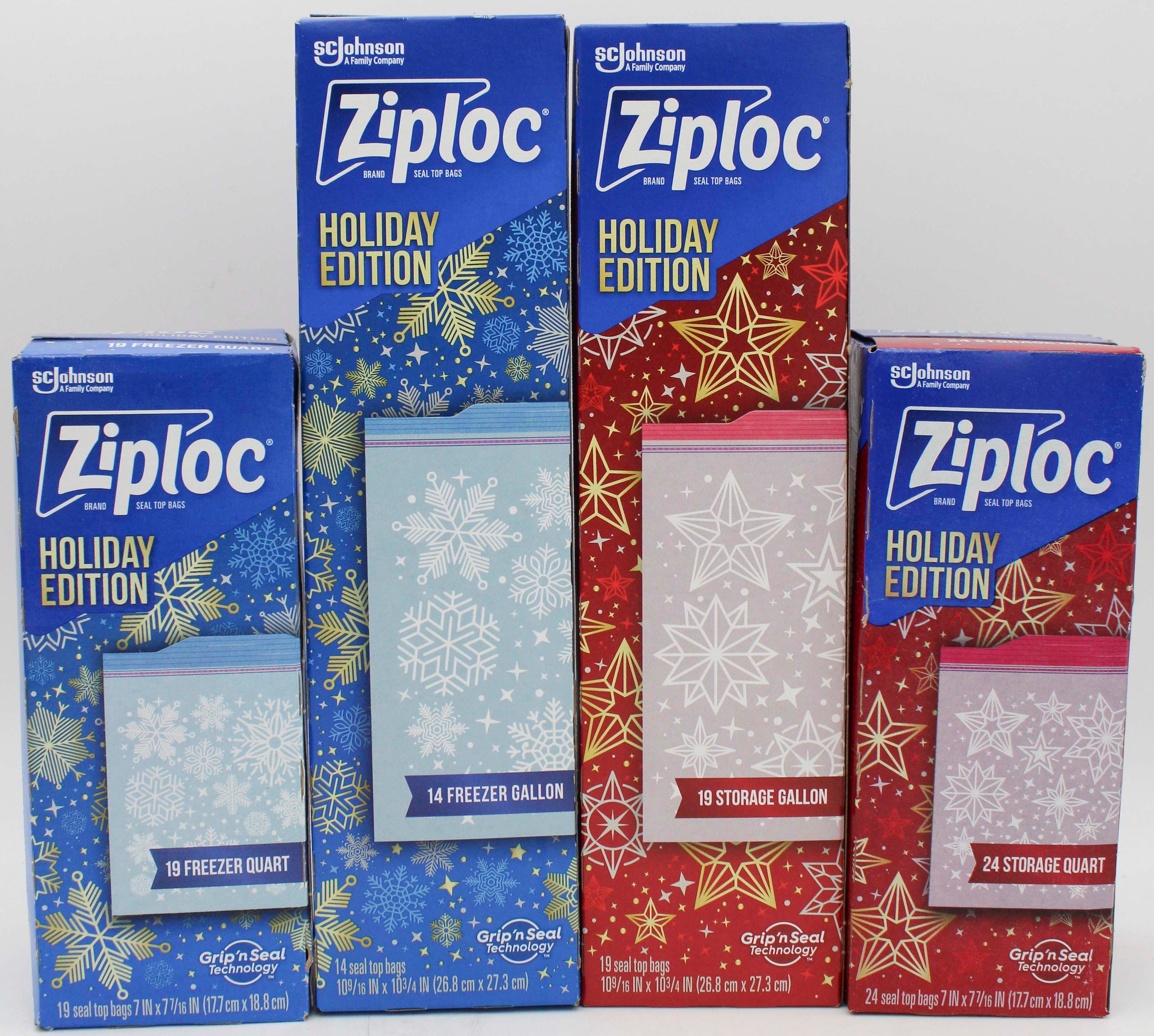 ZIPLOC HOLIDAY BAGS MIXED PPK US