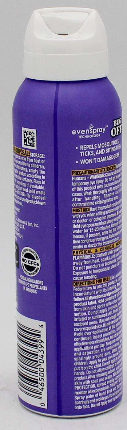 SP OFF CLEAN FEEL INSECT REPELLENT GOOD ON SKIN 5oz