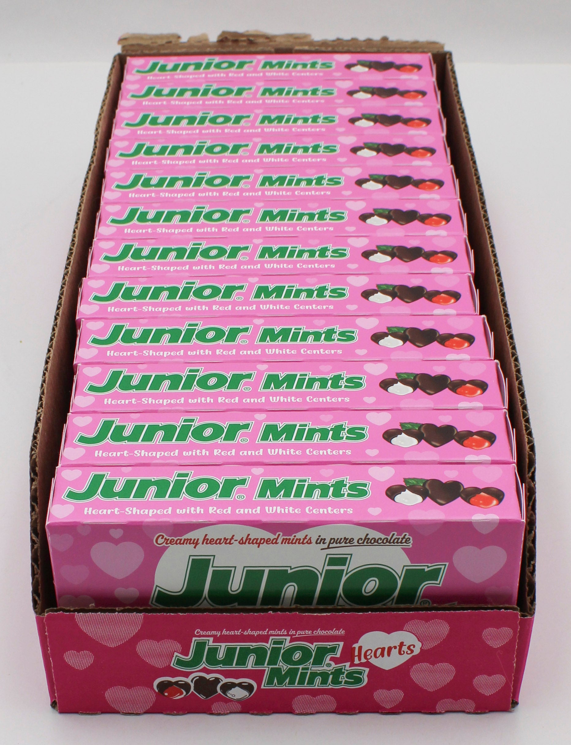 JUNIOR MINTS VALENTINE HEARTS  3.5 Oz BB 11/30/26