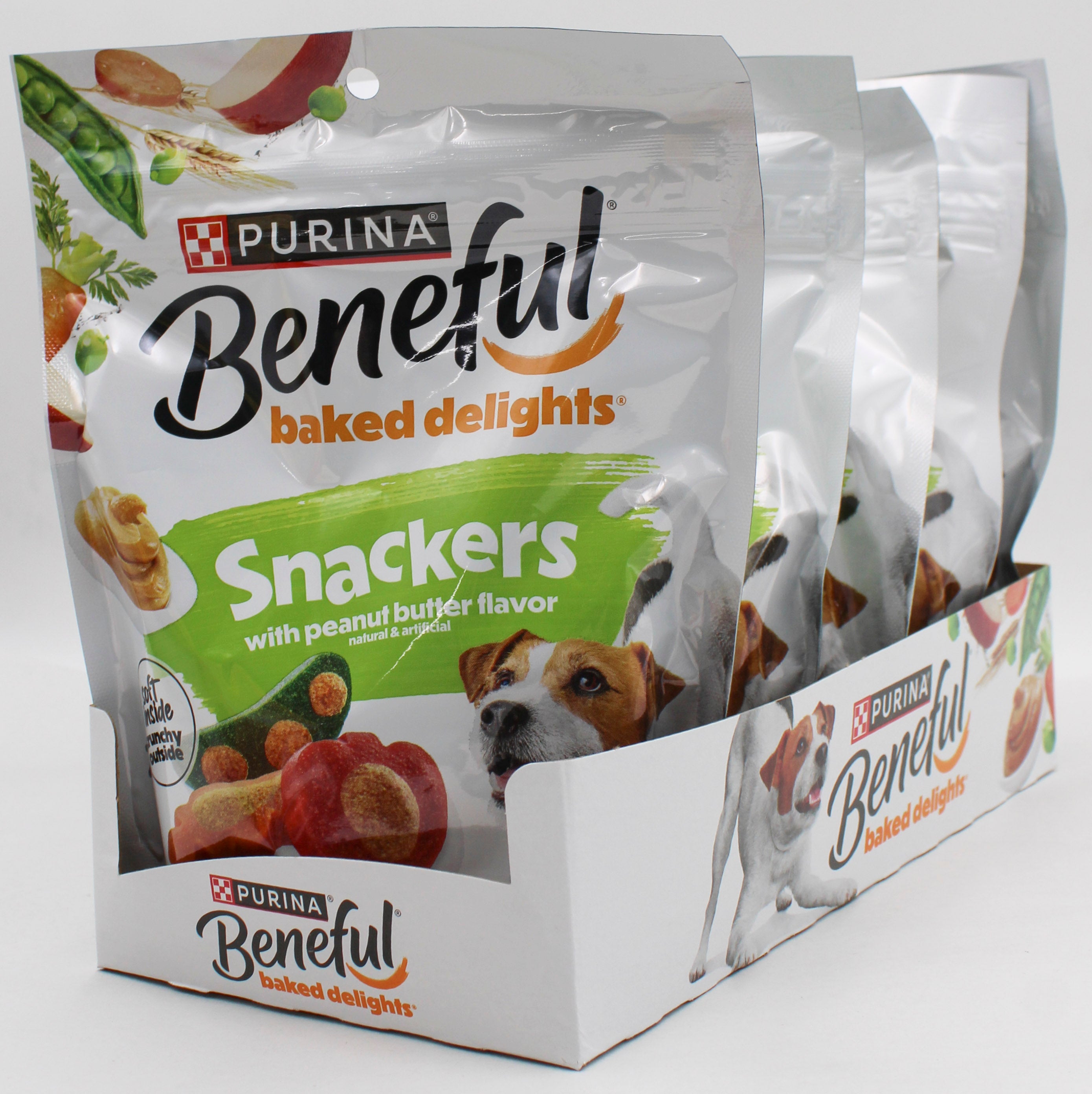 PURINA BENEFUL BAKED SNACKERS PEANUT BUTTER 9.5oz BB 10.31.2026 NI