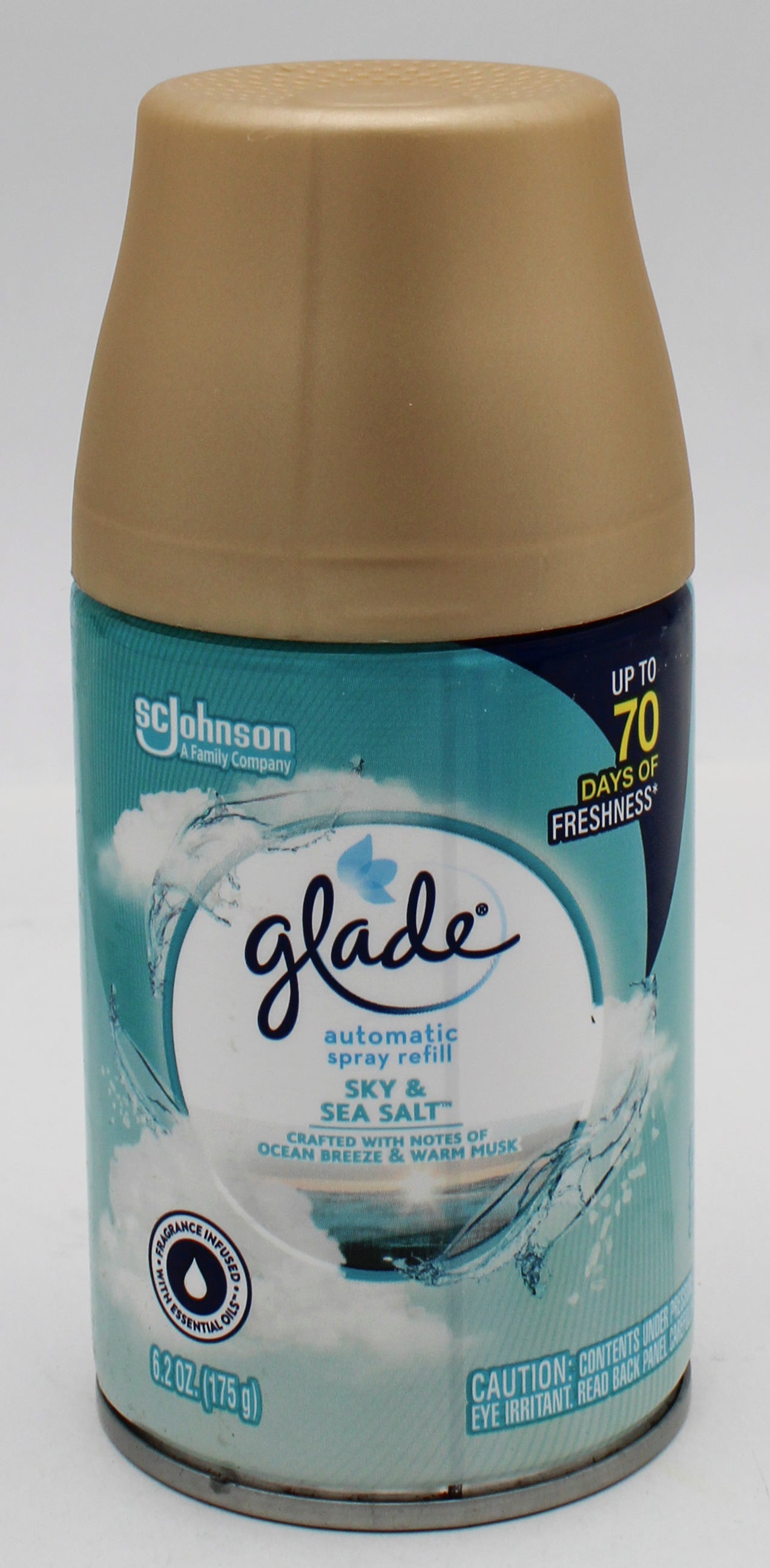 GLADE AUTOMATIC SPRAY REFILL SKY & SEA SALT 6.2oz US