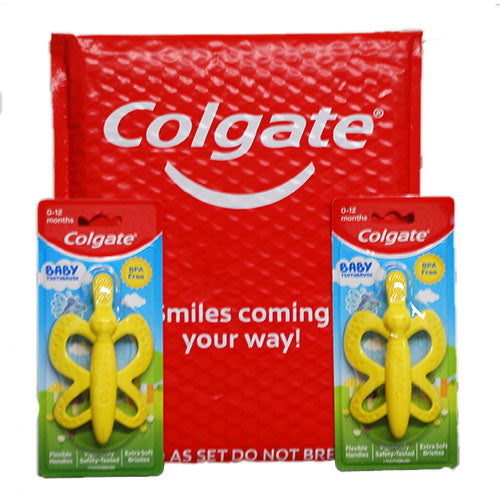 COLGATE BABY TOOTH BRUSH 2CT E COMM PKG NI